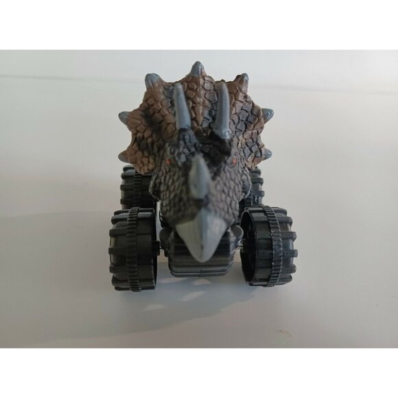 Dino Baby Pull Back Car Brown Vehicle Toy with Big Tire Wheels Toys For Kids - Picture 8 of 12